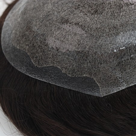 Vollständig injiziertes Hautsystem mit Silikonlinien | Chinesisches Remy-Haar | LaVividHair