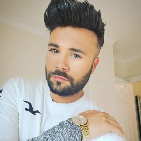 Oceanus Männerhaarsystem | Spitze vorne, Haut im Rücken | LaVividHair Oceanus Männerhaarsystem | Spitze vorne, Haut im Rücken | LaVividHair