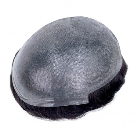 Single-Knotted 0.08mm Full Skin|8''X10'' Indian Remy Hair 1B Color|30mm Body Wave|100% Density|6'' Long Single-Knotted 0.08mm Full Skin|8''X10'' Indian Remy Hair 1B Color|30mm Body Wave|100% Density|6'' Long