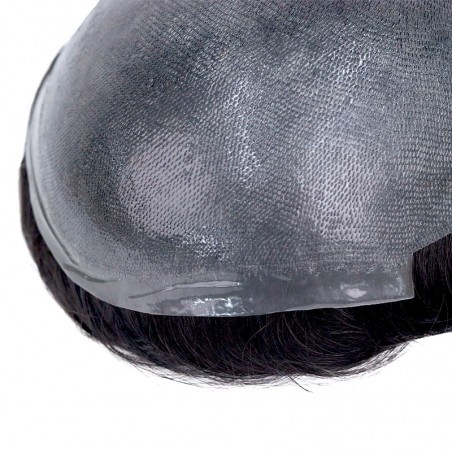 Single-Knotted 0.08mm Full Skin|8''X10'' Indian Remy Hair 1B Color|30mm Body Wave|100% Density|6'' Long Single-Knotted 0.08mm Full Skin|8''X10'' Indian Remy Hair 1B Color|30mm Body Wave|100% Density|6'' Long