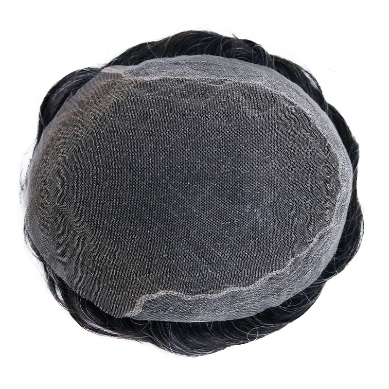 Full 0.12Net|8''X10'' Indian Remy Hair 1B20 Color|30mm Body Wave|80% Density|6'' Long