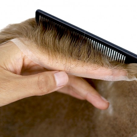 Full Swiss Lace | 7''x9'' Indian Remy Human Hair 20R | 30mm Body Wave | 80% Light Density | 6''