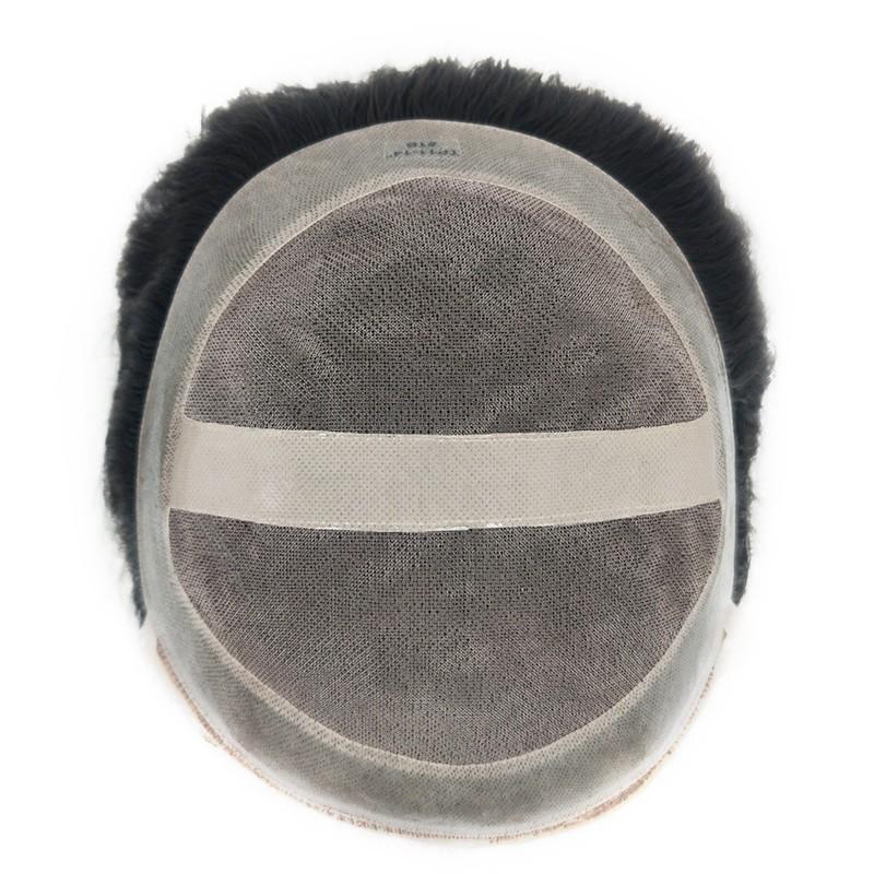 Noah Langhaar Toupet für Herren in 1B Off Black | LaVividHair