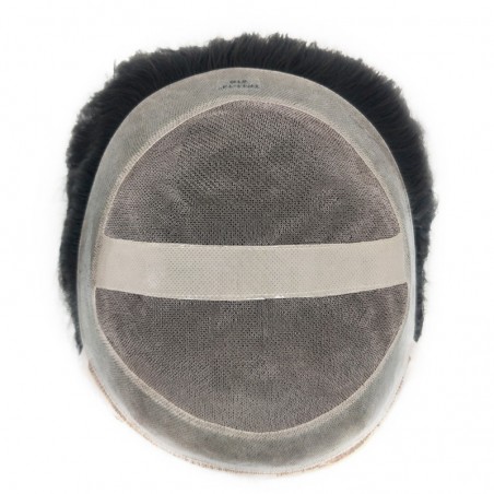 Noah Langhaar Toupet für Herren in 1B Off Black | LaVividHair