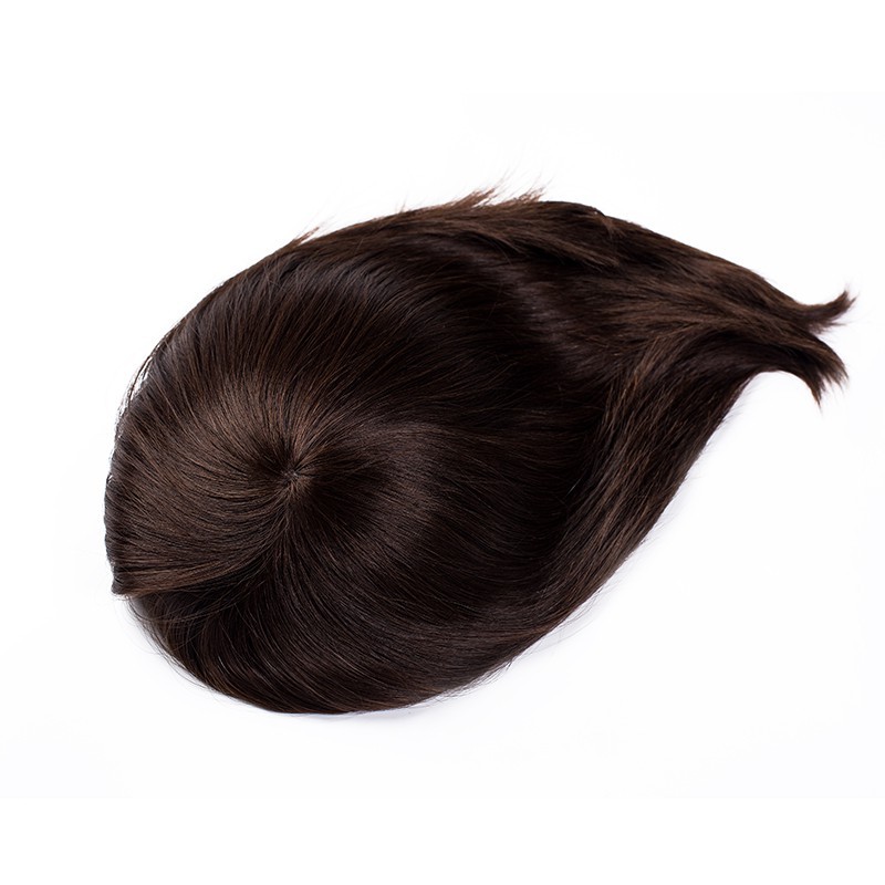 Cronus Haarausfallbehandlung|Volle Polyskin Basis|Europäisches Haar