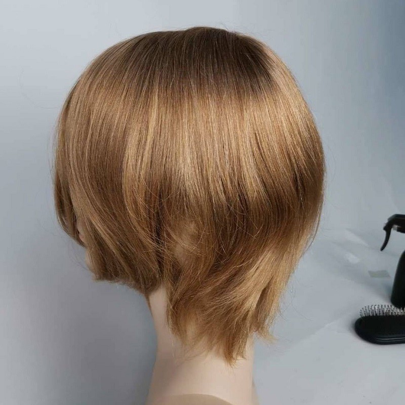 Cronus Haarausfallbehandlung|Volle Polyskin Basis|Europäisches Haar